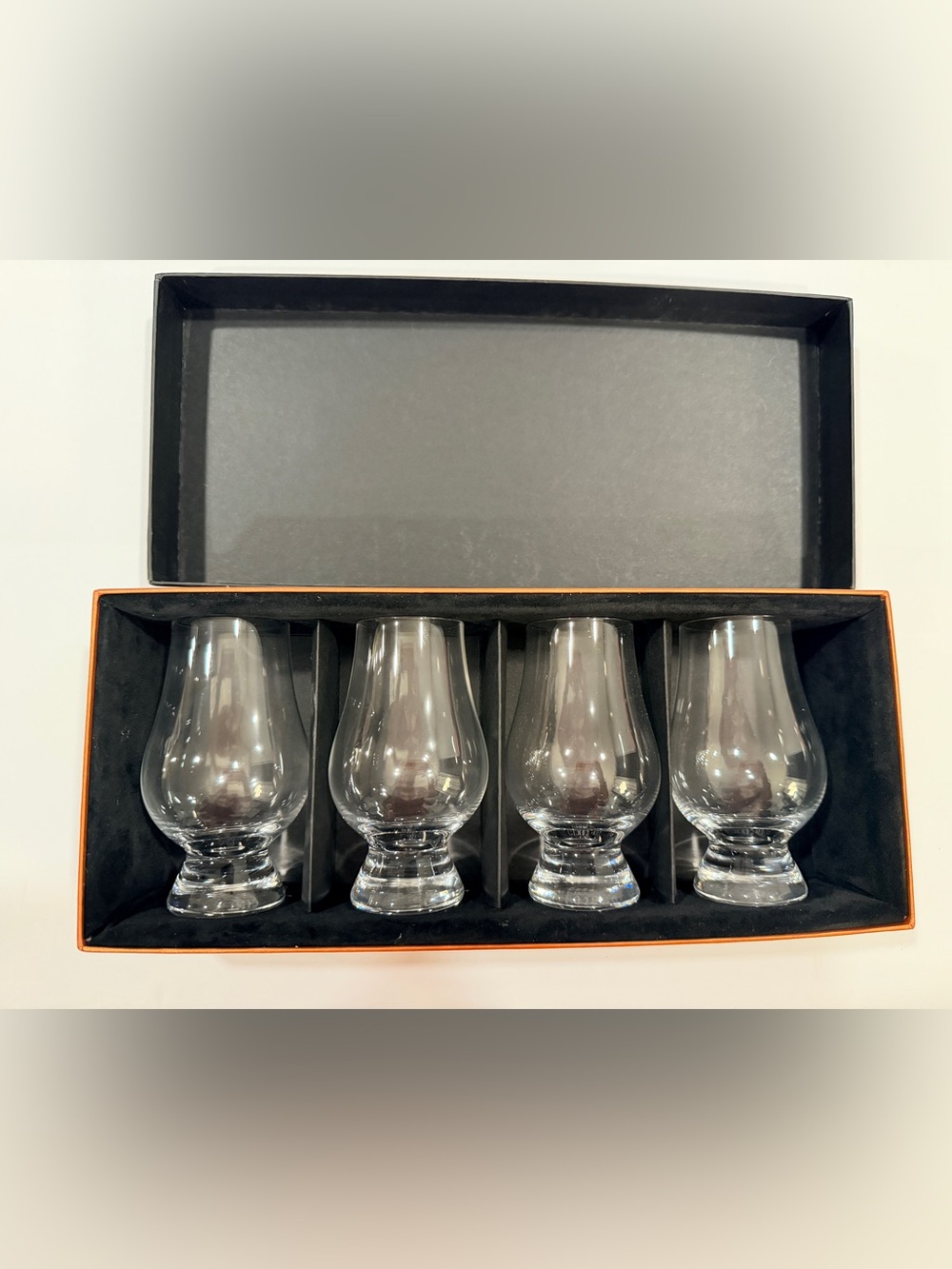 Set of 4 Clear Whiskey Tasting Glasses - Home Dining